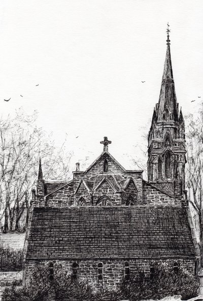 Glenmuick (Ballater) Church, 2007 by Vincent Alexander Booth